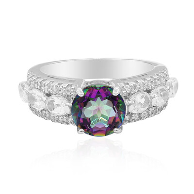 Anello in argento con Quarzo Mistico