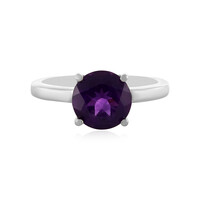 Anello in argento con Ametista del Marocco