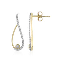 Orecchini in oro con Diamante Flawless (F) (LUCENT DIAMONDS)