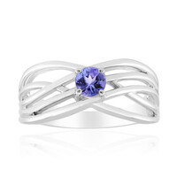 Anello in argento con Tanzanite (Pallanova)