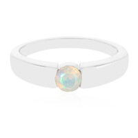 Anello in argento con Opale di Welo