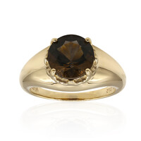Anello in oro con Saffordite (Amanda Adkins)