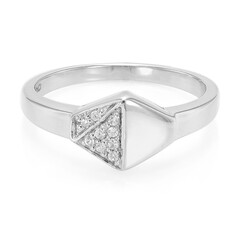 Anello in argento con Zircone