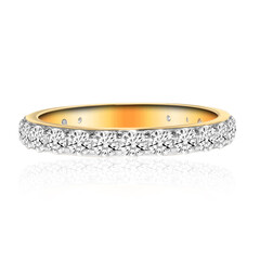 Anello in oro con Diamante IF (D)