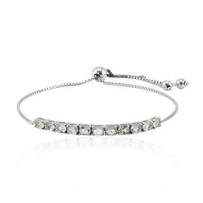 Bracciale in argento con Ametista Verde