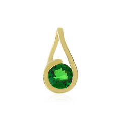 Ciondolo in oro con Tsavorite