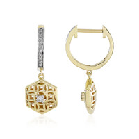 Orecchini in oro con Diamante I1 (I)  (Ornaments by de Melo)