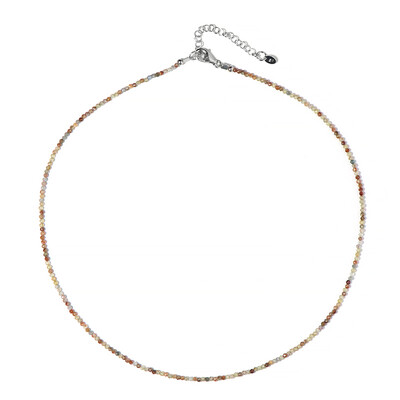 Collana in argento con Zircone Canarino