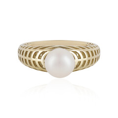 Anello in oro con Perla di Acqua Dolce (Ornaments by de Melo)