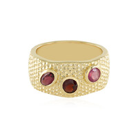 Anello in argento con Rodolite