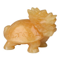 Figura con Calcite Arancione (Lapis Vitalis)