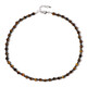 Collana in argento con Occhio di Tigre