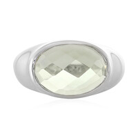 Anello in argento con Ametista Verde