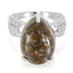 Anello in argento con Quarzo Dinosauro