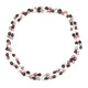 Collana in argento con Perla d'Acqua Dolce Bianca (TPC)