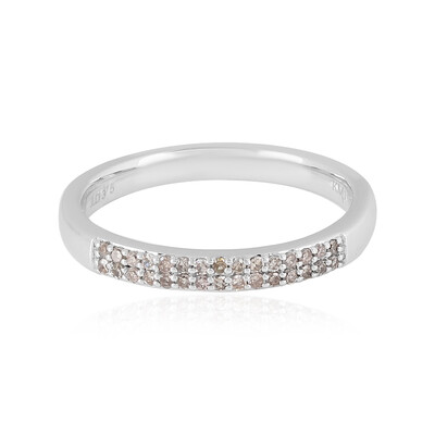 Anello in oro con Diamante Cioccolato I3  (KM by Juwelo)