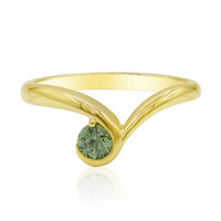 Anello in oro con Demantoide del Madagascar (John Ferry)