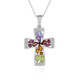 Collana in argento con Citrino Madeira