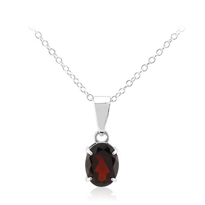 Collana in argento con Granato