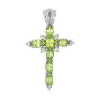 Ciondolo in argento con Peridoto