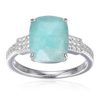 Anello in argento con Amazzonite