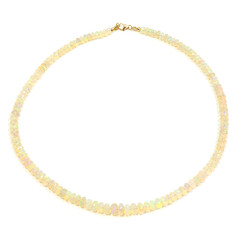 Collana in oro con Opale di Welo