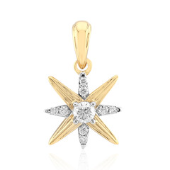 Ciondolo in oro con Diamante IF (D)