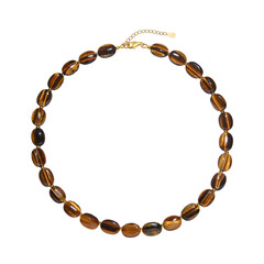 Collana in argento con Occhio di Tigre