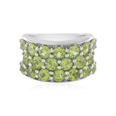 Anello in argento con Peridoto (de Melo)