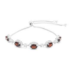 Bracciale in argento con Granato