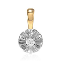 Ciondolo in argento con Diamante SI2 (G)