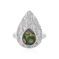 Anello in argento con Conchiglia Abalone