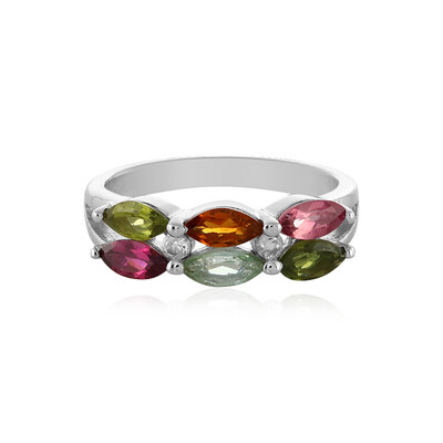 Anello in argento con Tormalina