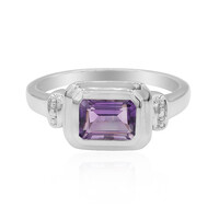Anello in argento con Ametista