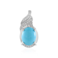 Ciondolo in argento con Turchese Sleeping Beauty