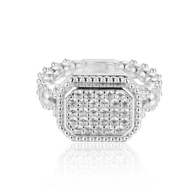 Anello in argento con Zircone (Dallas Prince Designs)
