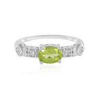Anello in argento con Peridoto
