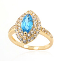 Anello in argento con Topazio Marambaia