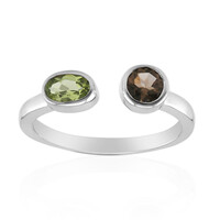 Anello in argento con Peridoto