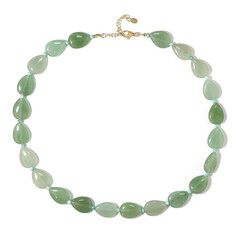 Collana in argento con Avventurina Verde