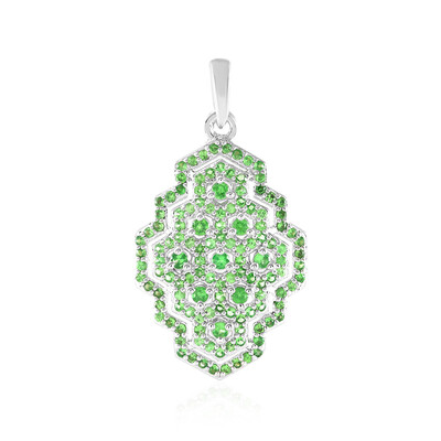 Ciondolo in argento con Tsavorite