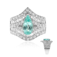 Anello in oro con Tormalina Paraíba (CIRARI)