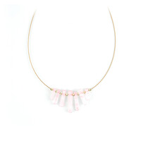 Collana in argento con Kunzite