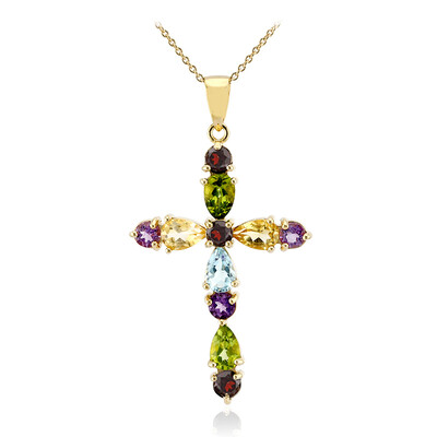 Collana in argento con Citrino