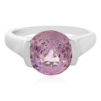 Anello in argento con Ametista Rose de France (PHANTASIA)