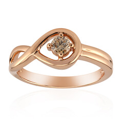 Anello in oro con Diamante Rose de France VS1 di Argyle