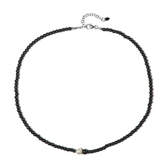 Collana in argento con Perla d'Acqua Dolce Bianca