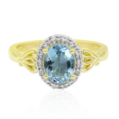 Anello in oro con Acquamarina Medina