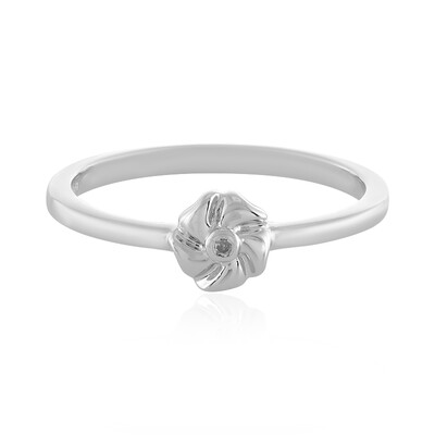 Anello in argento con Diamante I3 (H)