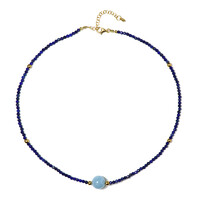 Collana in argento con Acquamarina